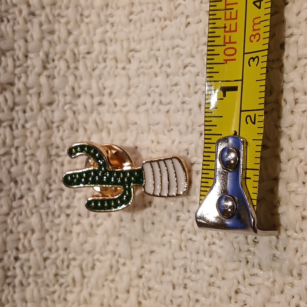 5/$25 NEW Cactus Enamel Pin - Picture 4 of 4